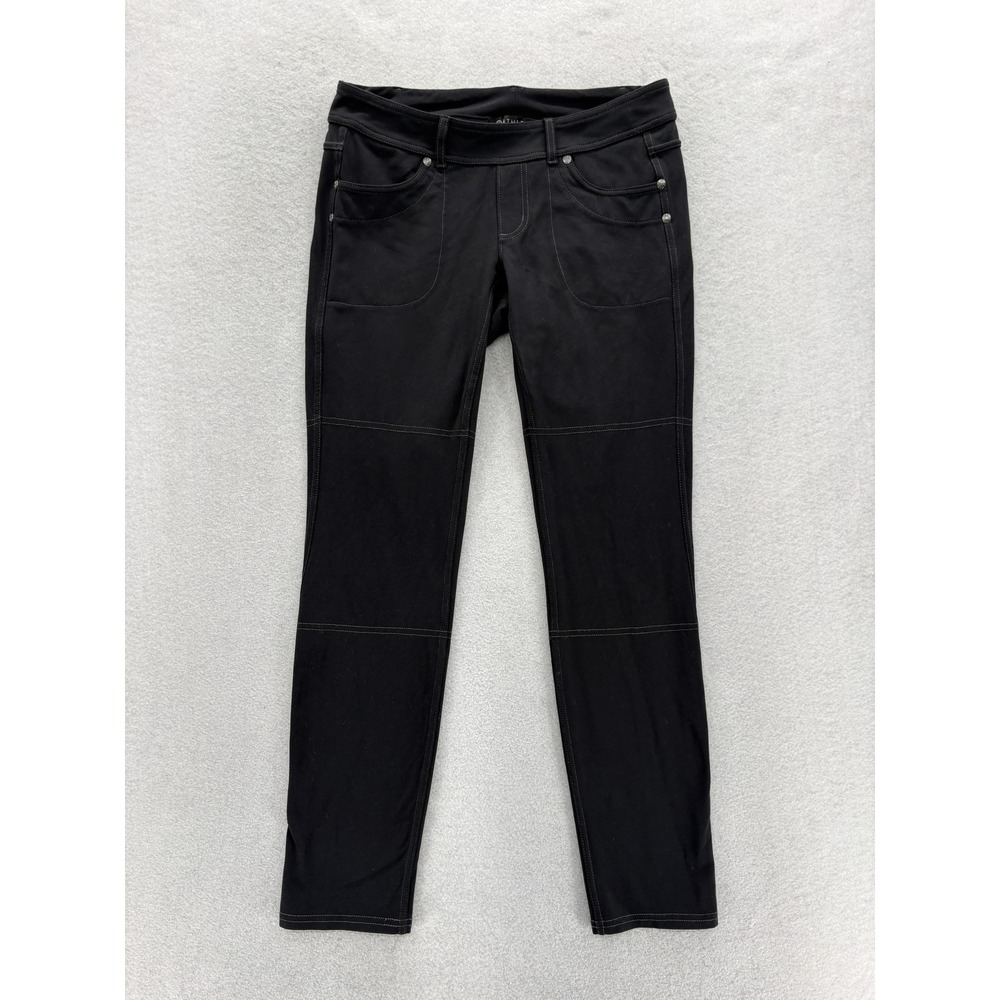 Athleta Bettona Jegging Pants Womens Small Petite Black Stretch Skinny Ankle Gym